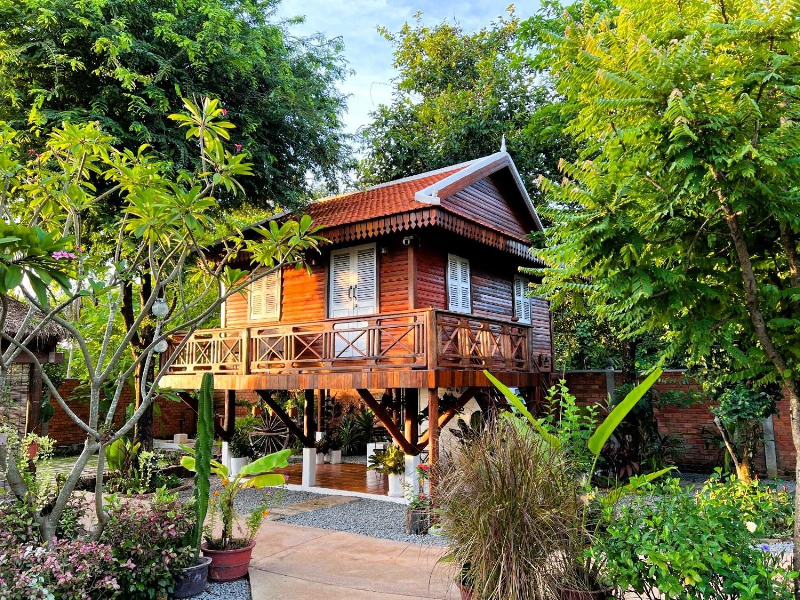 The Little Vegan Homestay Phumi Banteay Srei Zewnętrze zdjęcie